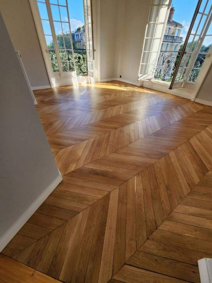 Rénovation parquet ponçage vitrification Île-de-France