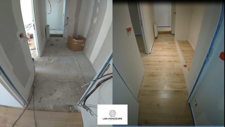 Comment réparer un trou dans une lame de parquet flottant ? Île-de-France
