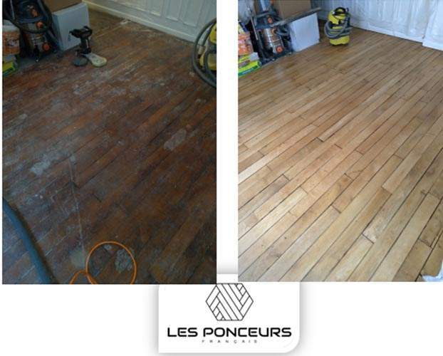 Parquet ponçage vitrification Île de France