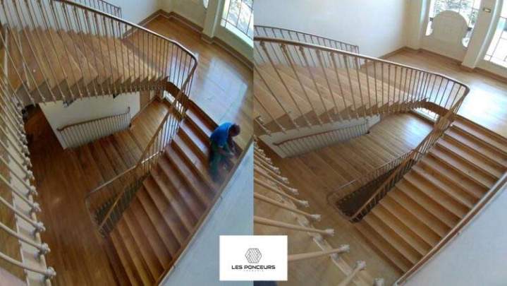 Ponçage parquet et vitrification Île de France