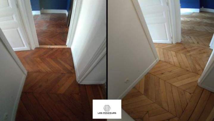 Rénovation parquet ponçage vitrification Île de France