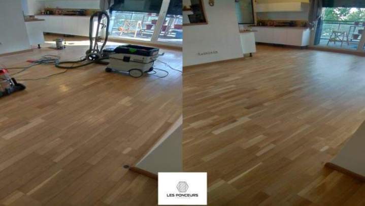 Traitement parquet ponçage vitrification Île de France