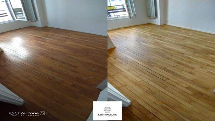 Vitrification et ponçage parquet Île de France